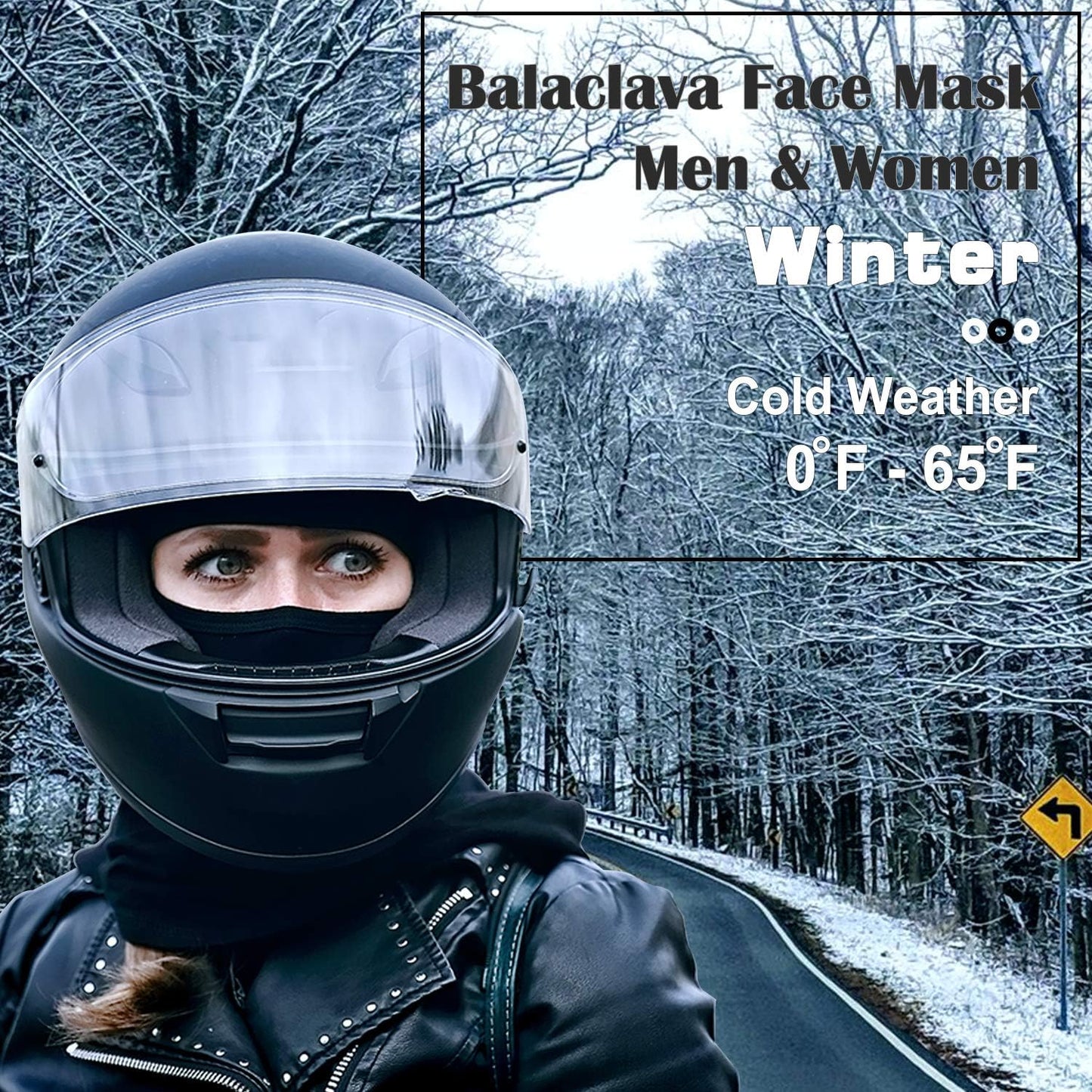 Balaclava Ski Mask Winter Face Mask for Men Women,Cycling Balaclava Windproof for Cold Weather Snowmobile